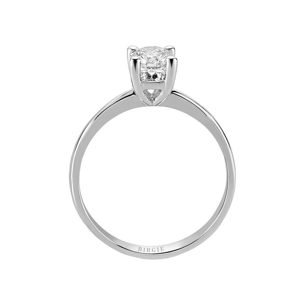Bague solitaire diamant 0,53 carat