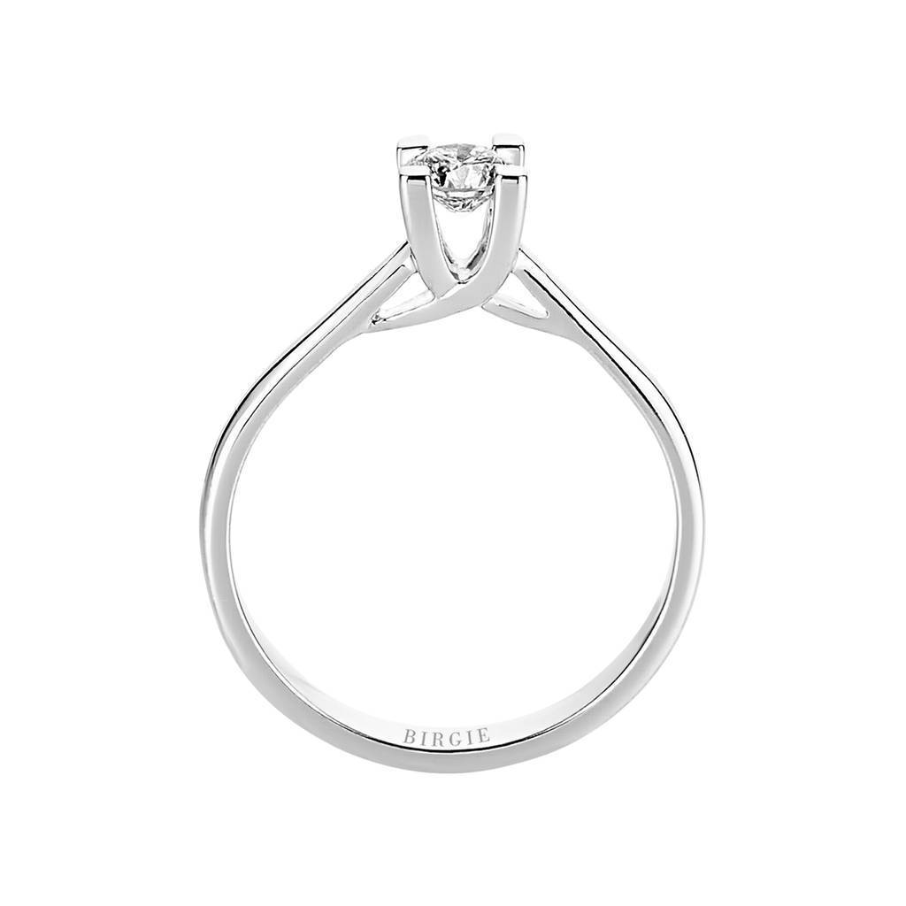 Bague solitaire diamant 0,33 carat