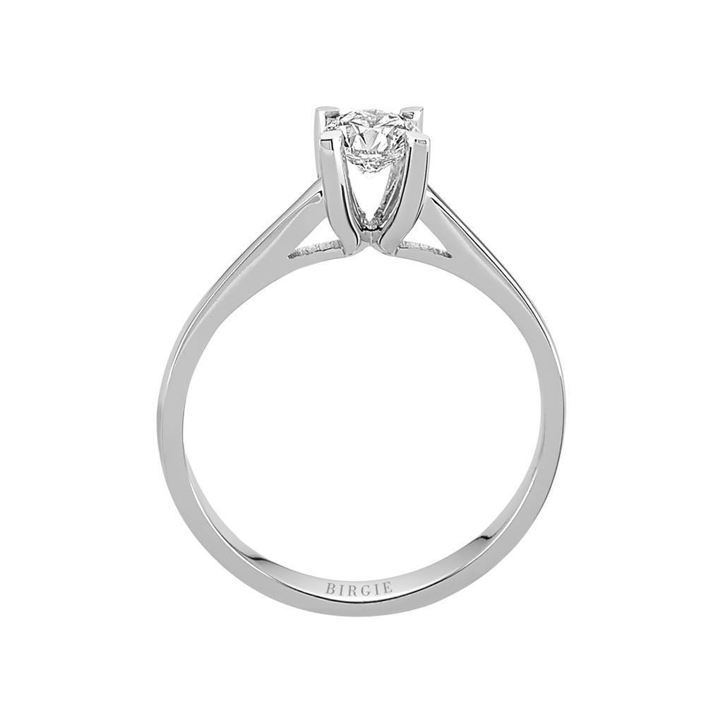 Bague solitaire diamant 0,43 carat