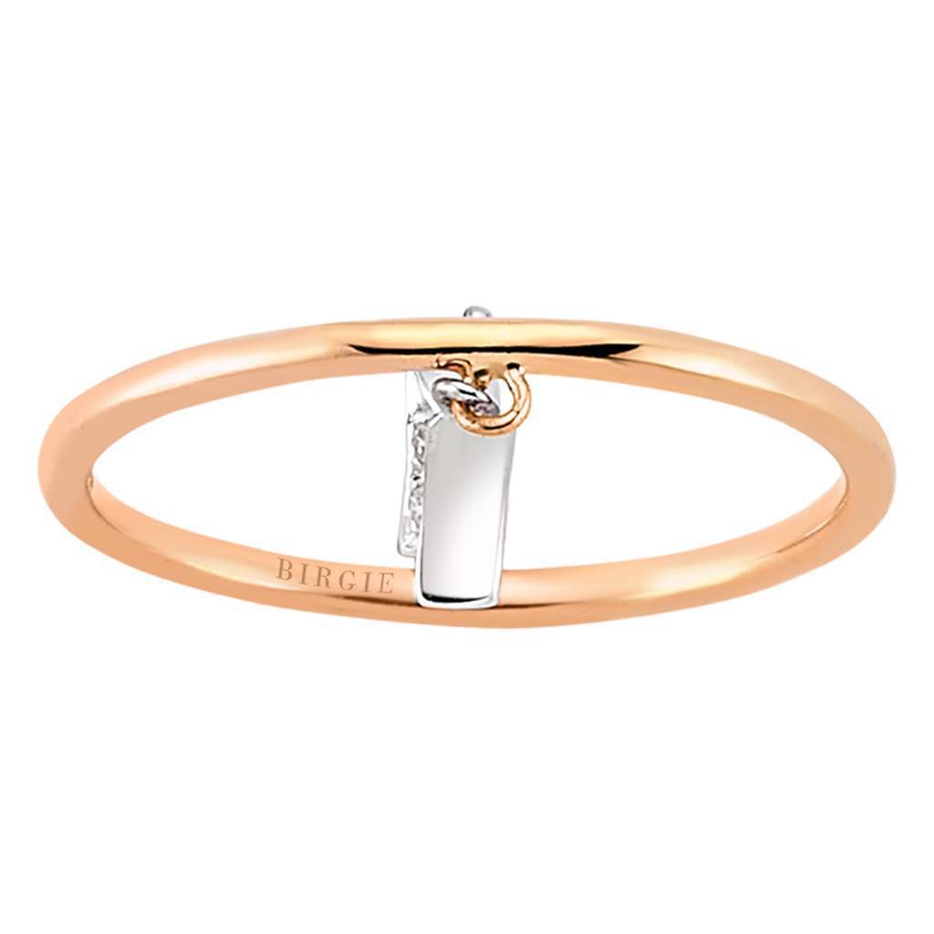 Bague papillon diamant