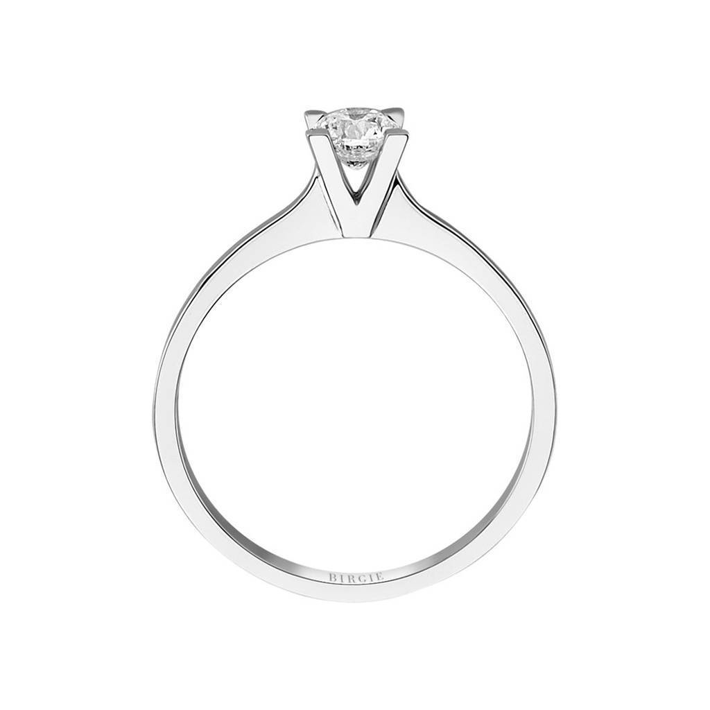 Bague solitaire diamant 0,36 carat