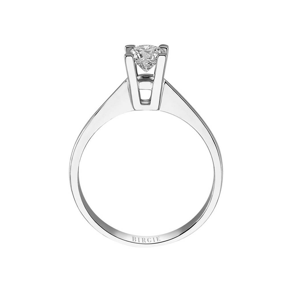 Bague solitaire diamant 0,52 carat