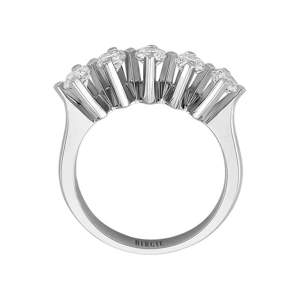 1.17 Carat Diamond 5 Stone Engagement Ring