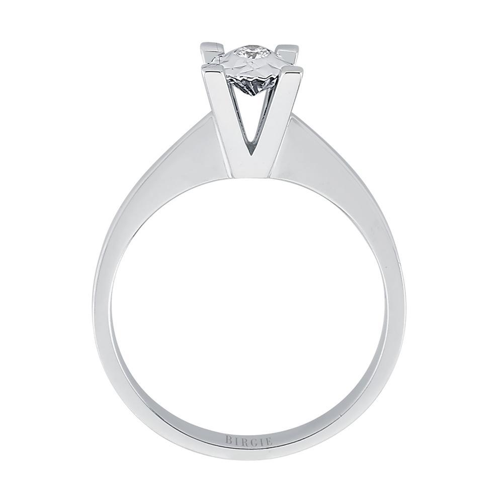 Bague solitaire diamant d'apparence 0,50 carat
