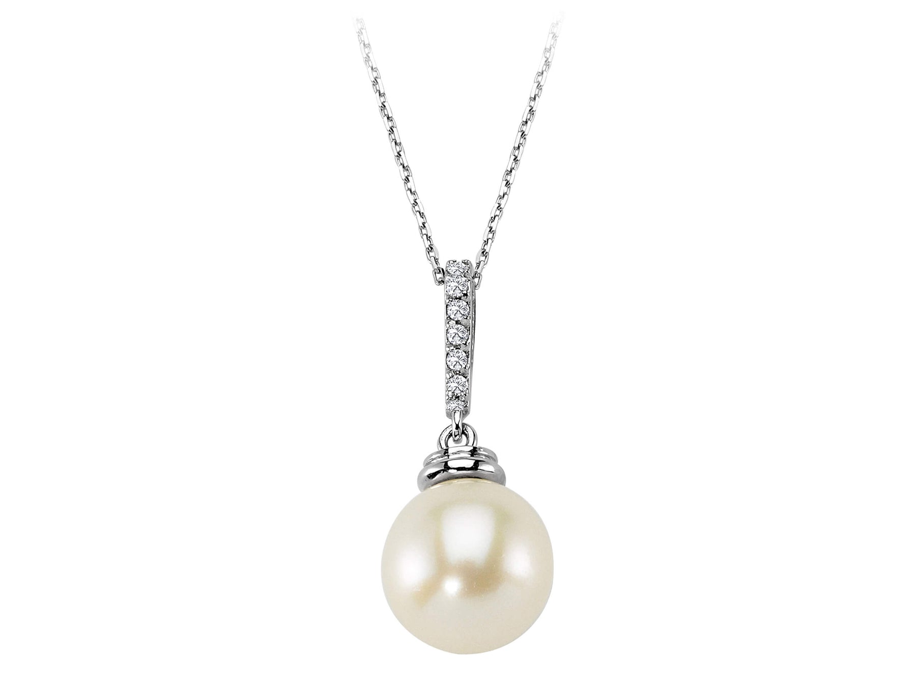 Collier de diamants et de perles