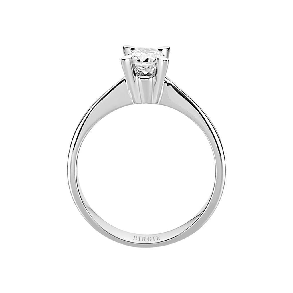 Bague solitaire diamant 0,40 carat