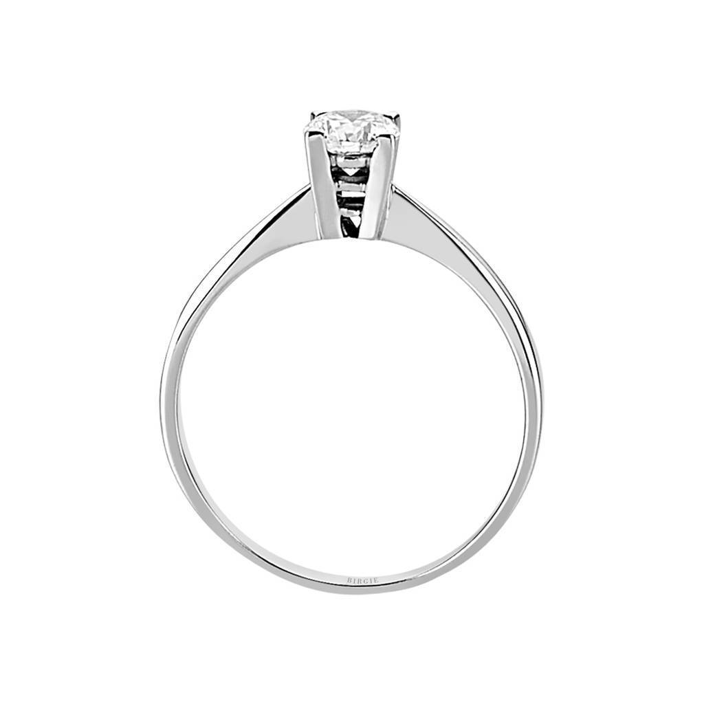 Bague solitaire diamant 0,48 carat