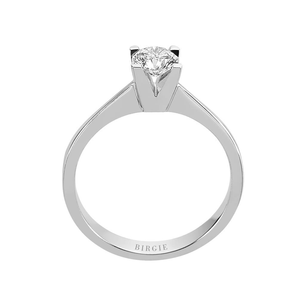 Bague solitaire diamant 0,45 carat
