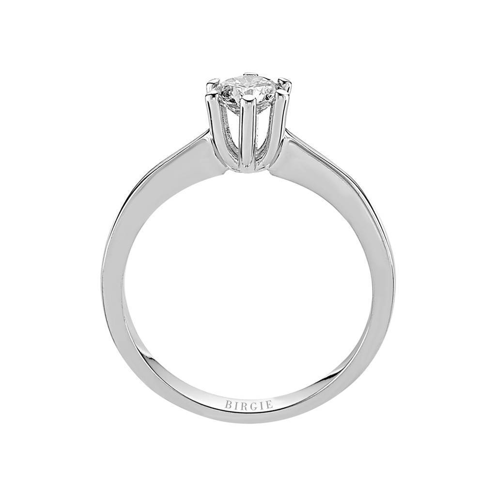 Bague solitaire diamant 0,50 carat