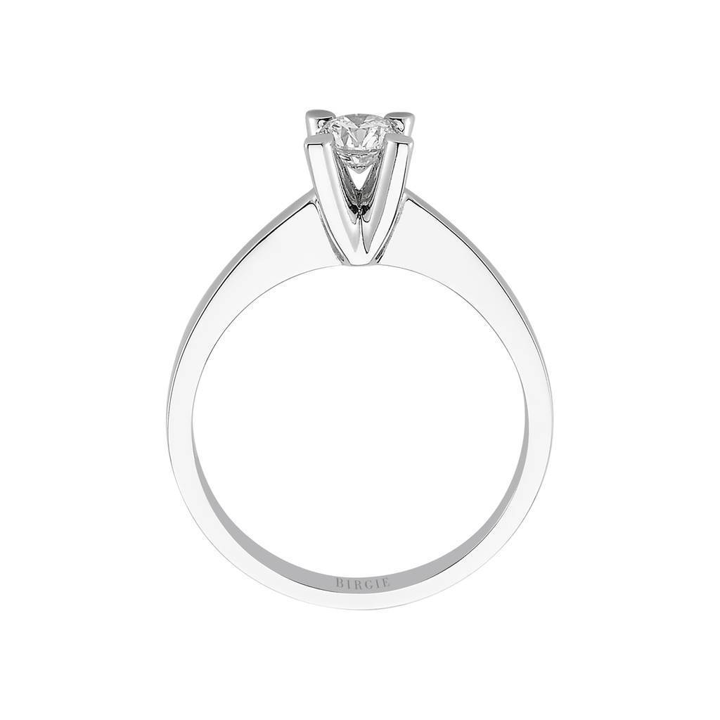 Bague solitaire diamant 0,38 carat
