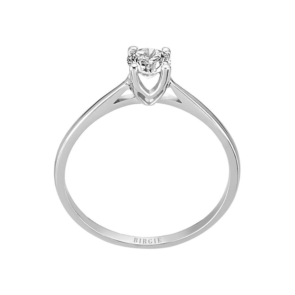 Bague solitaire diamant 0,36 carat