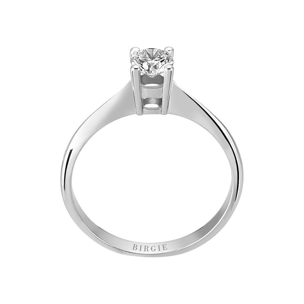 Bague solitaire diamant 0,40 carat
