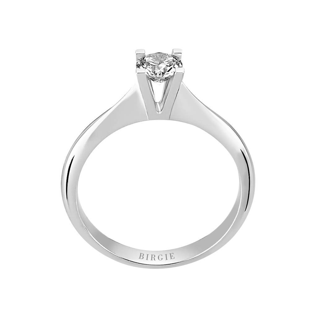 Bague solitaire diamant 0,47 carat