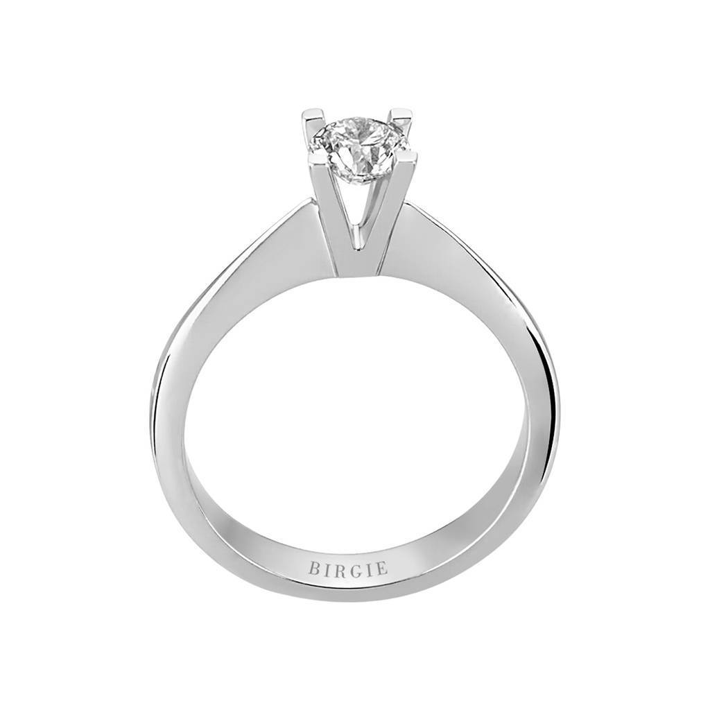 Bague solitaire diamant 0,52 carat