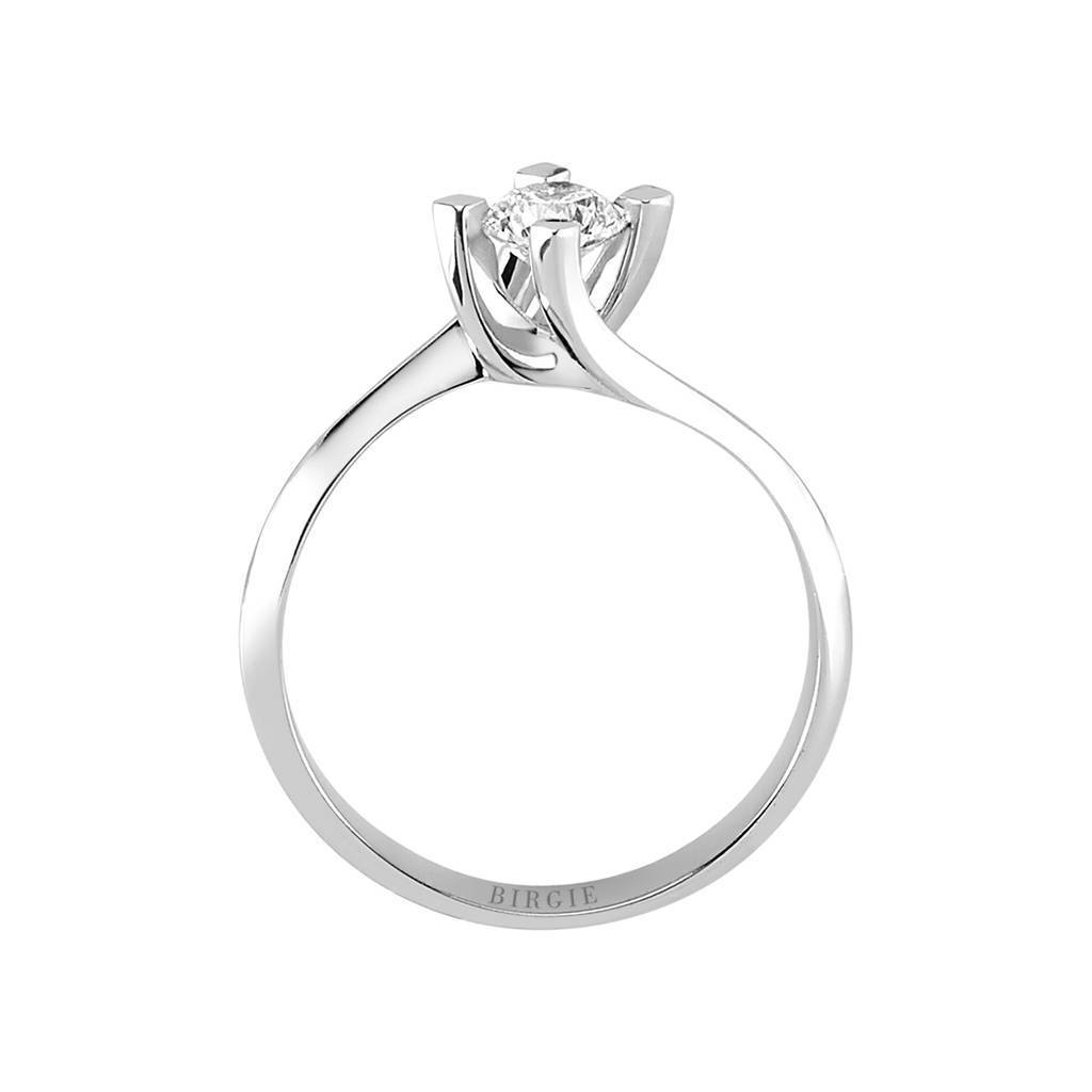 Bague solitaire diamant 0,40 carat