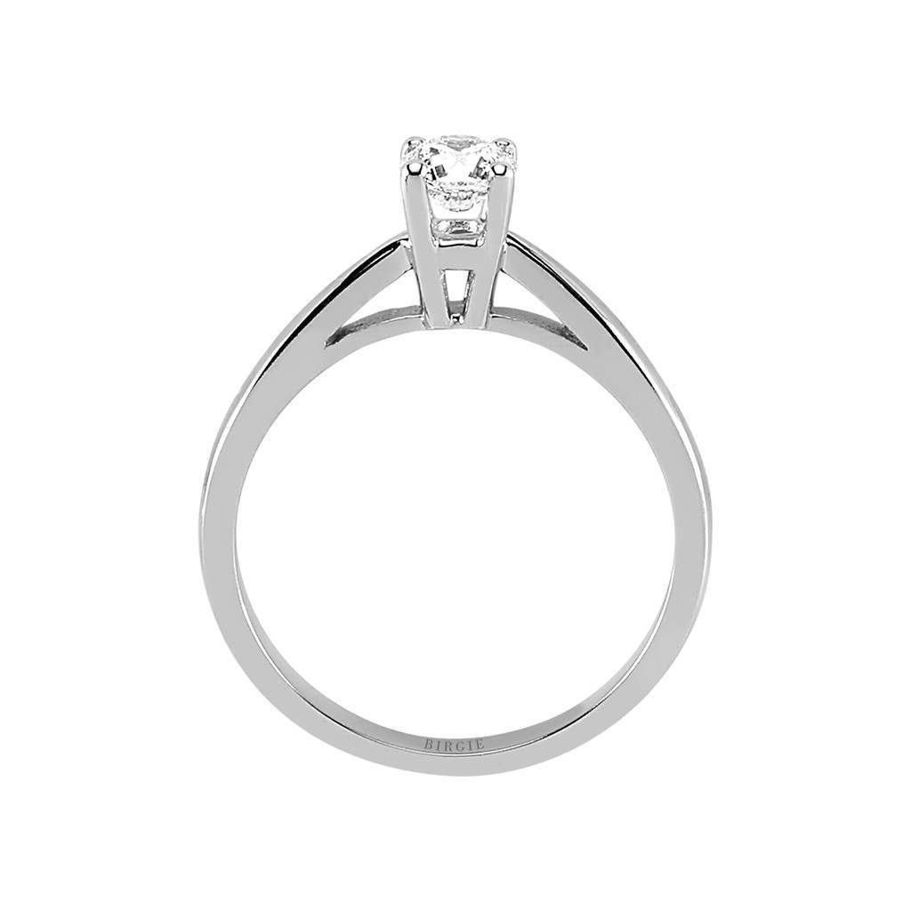 Bague solitaire diamant 0,41 carat
