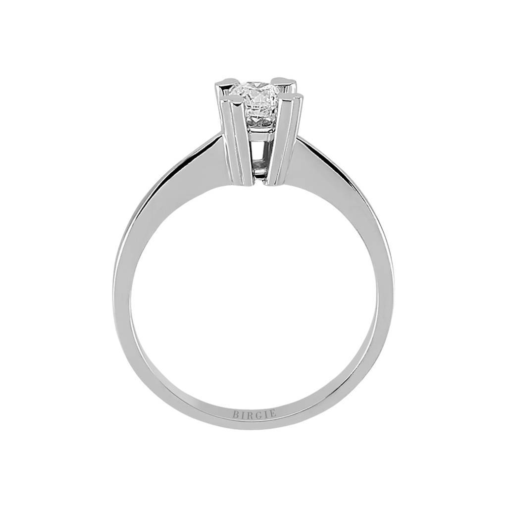 Bague solitaire diamant 0,27 carat
