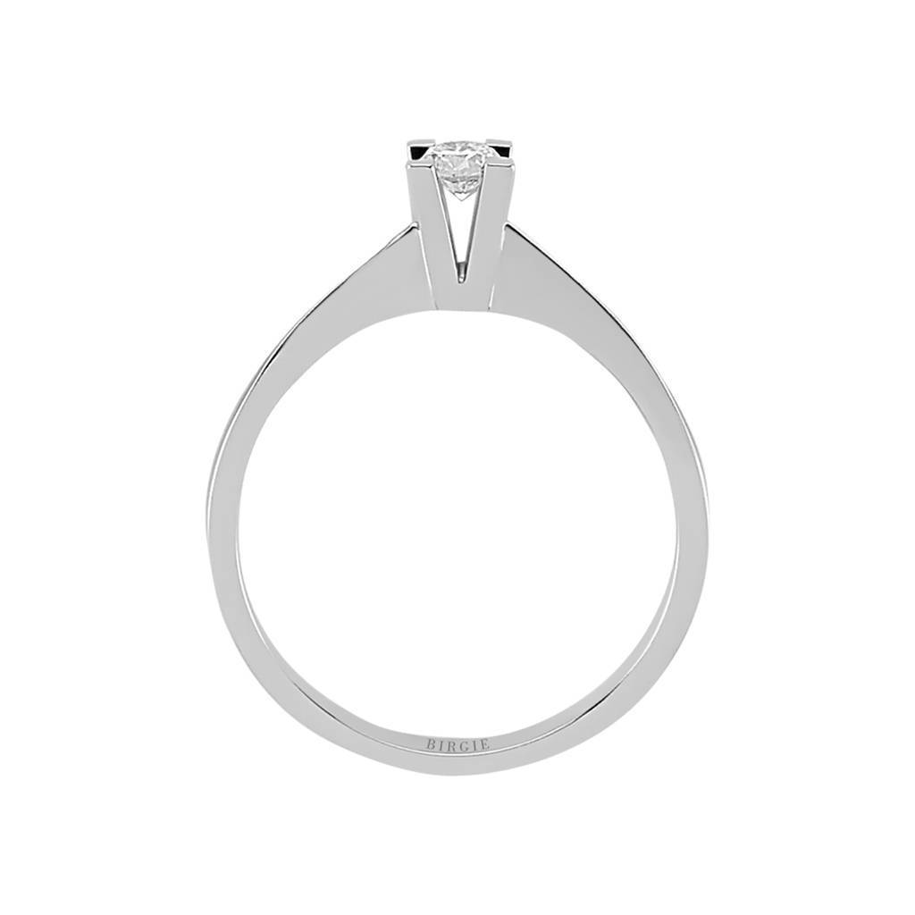0.13 carat solitaire diamond ring