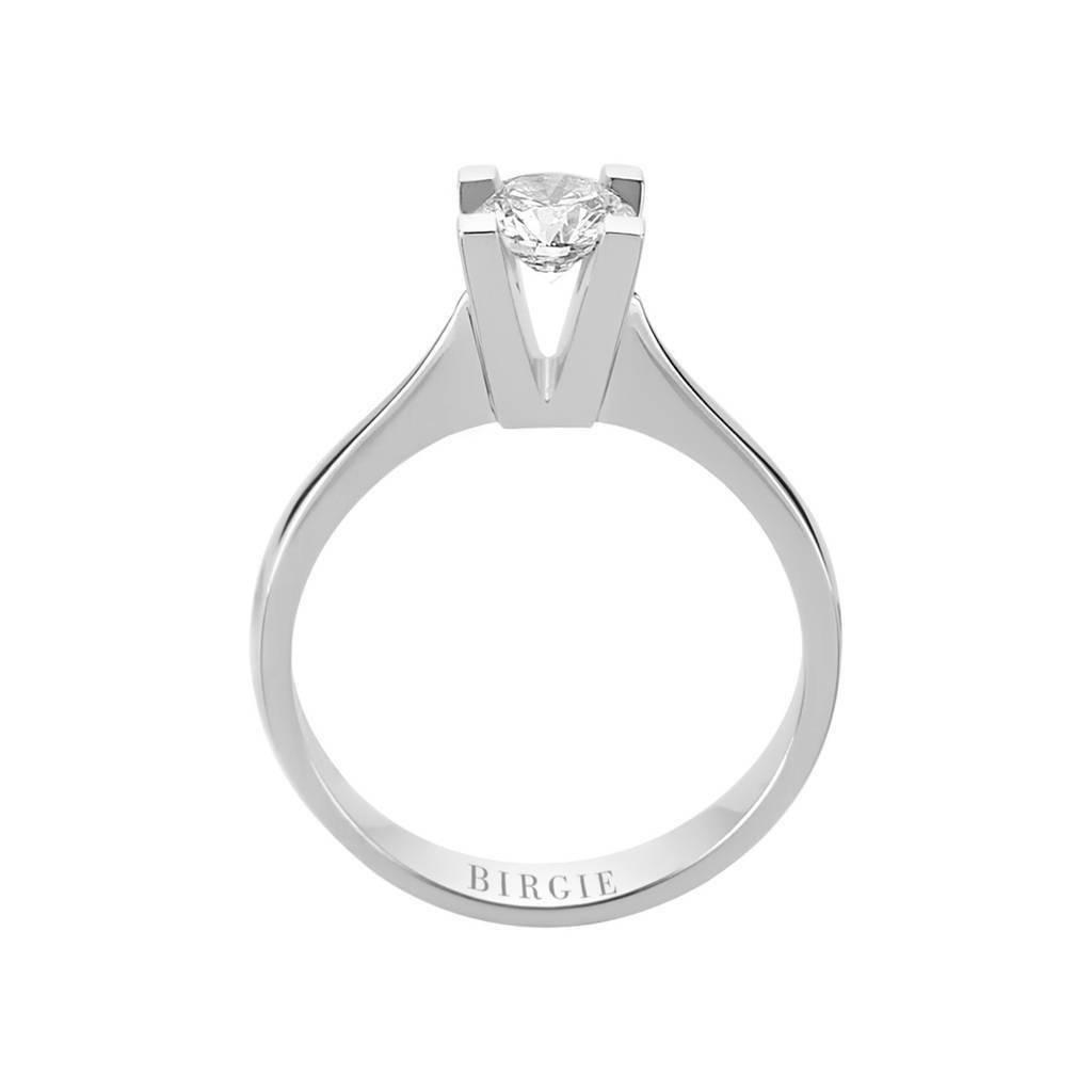 Bague solitaire diamant 0,60 carat
