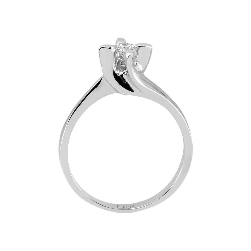 0.16 carat solitaire diamond ring