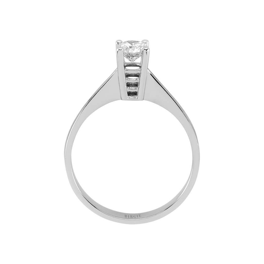 Bague solitaire diamant 0,40 carat