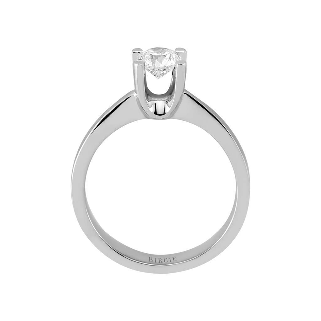 Bague solitaire diamant 0,58 carat