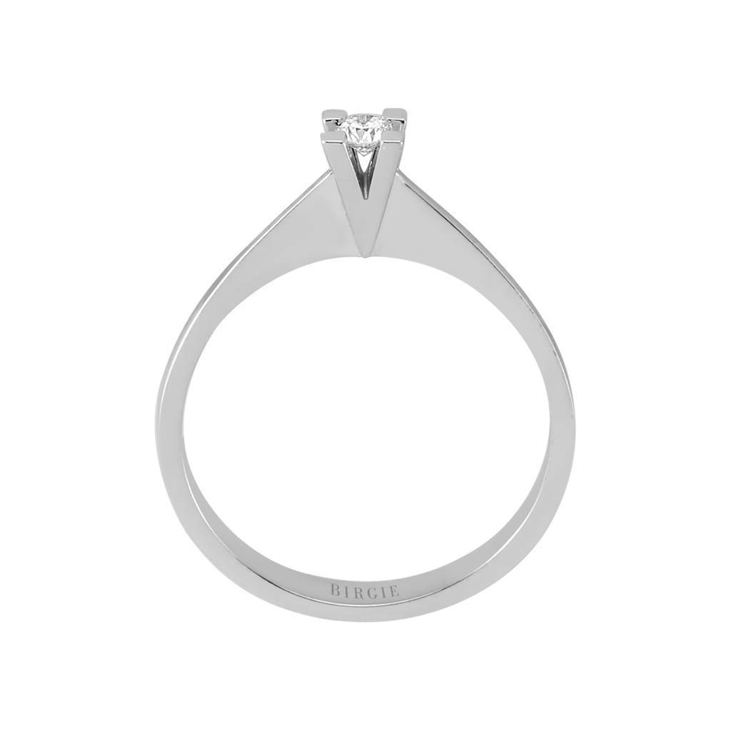 0.08 carat solitaire diamond ring