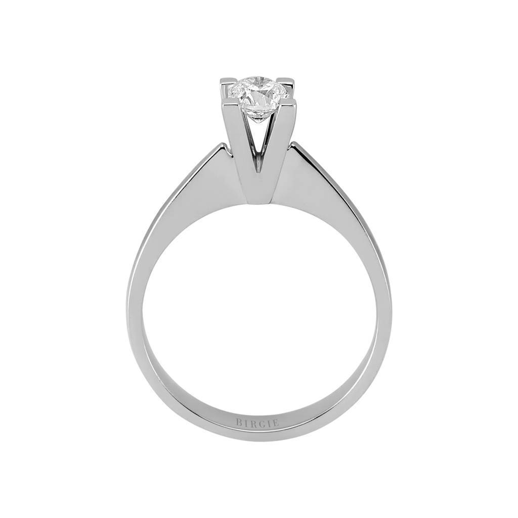 Bague solitaire diamant 0,40 carat