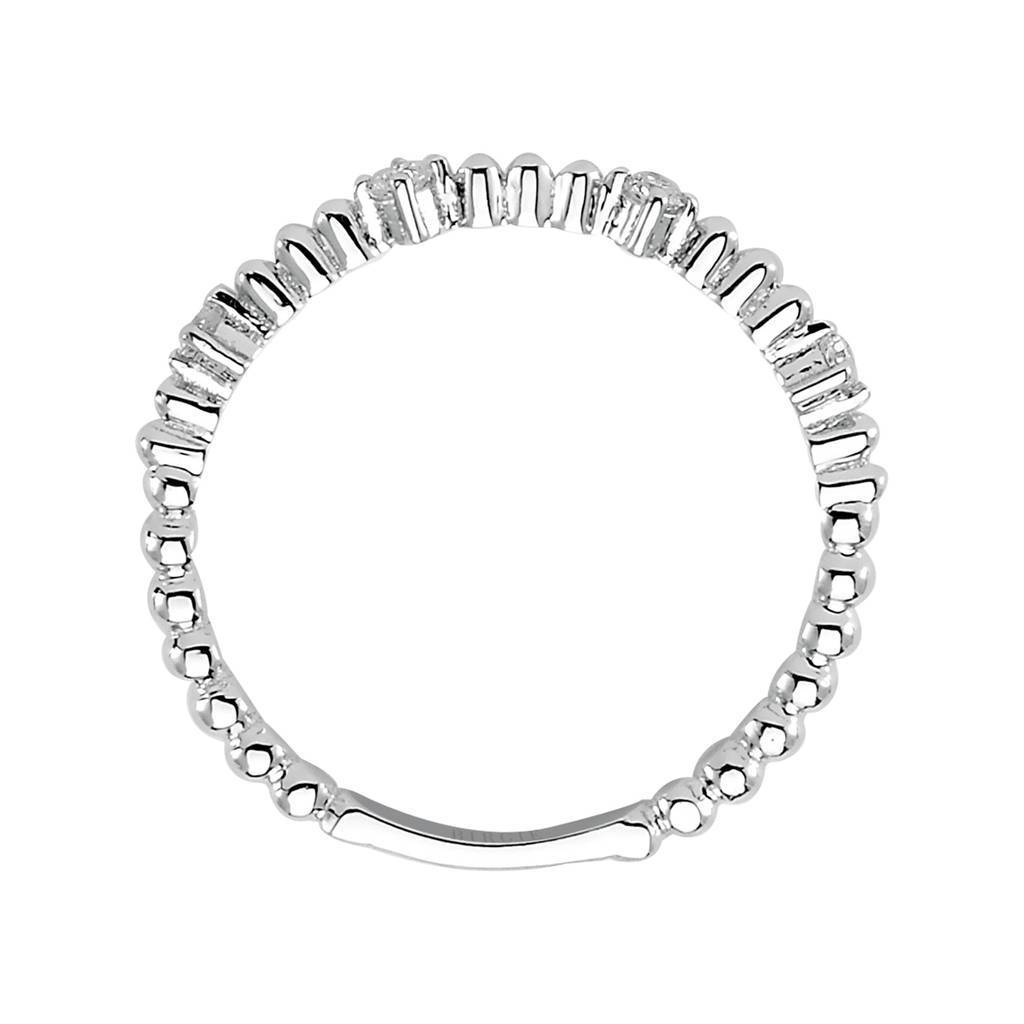 Bague d'éternité demi-bande Daimond