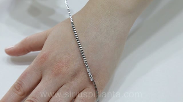 Bracelet tennis en diamant de 0,84 carat au total