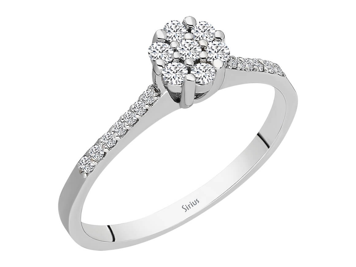 Birgie Diamant-Cluster-Ring