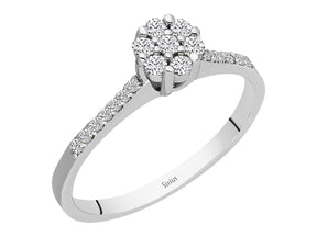 Birgie Diamant-Cluster-Ring