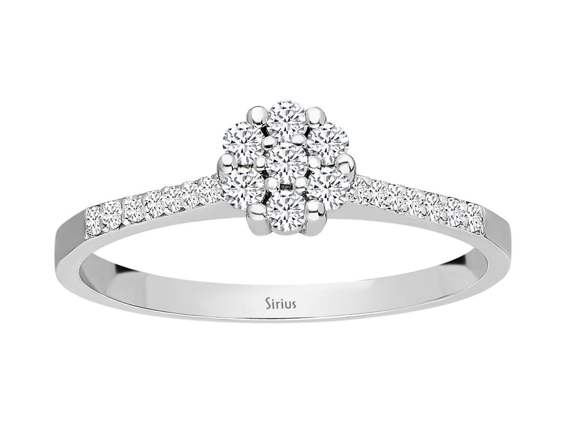 Birgie Diamant-Cluster-Ring