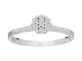 Birgie Diamant-Cluster-Ring