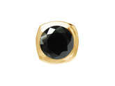 Birgie 0.70 Karat Schwarzer Diamant Einzel-Ohrstecker 14 Karat Gold