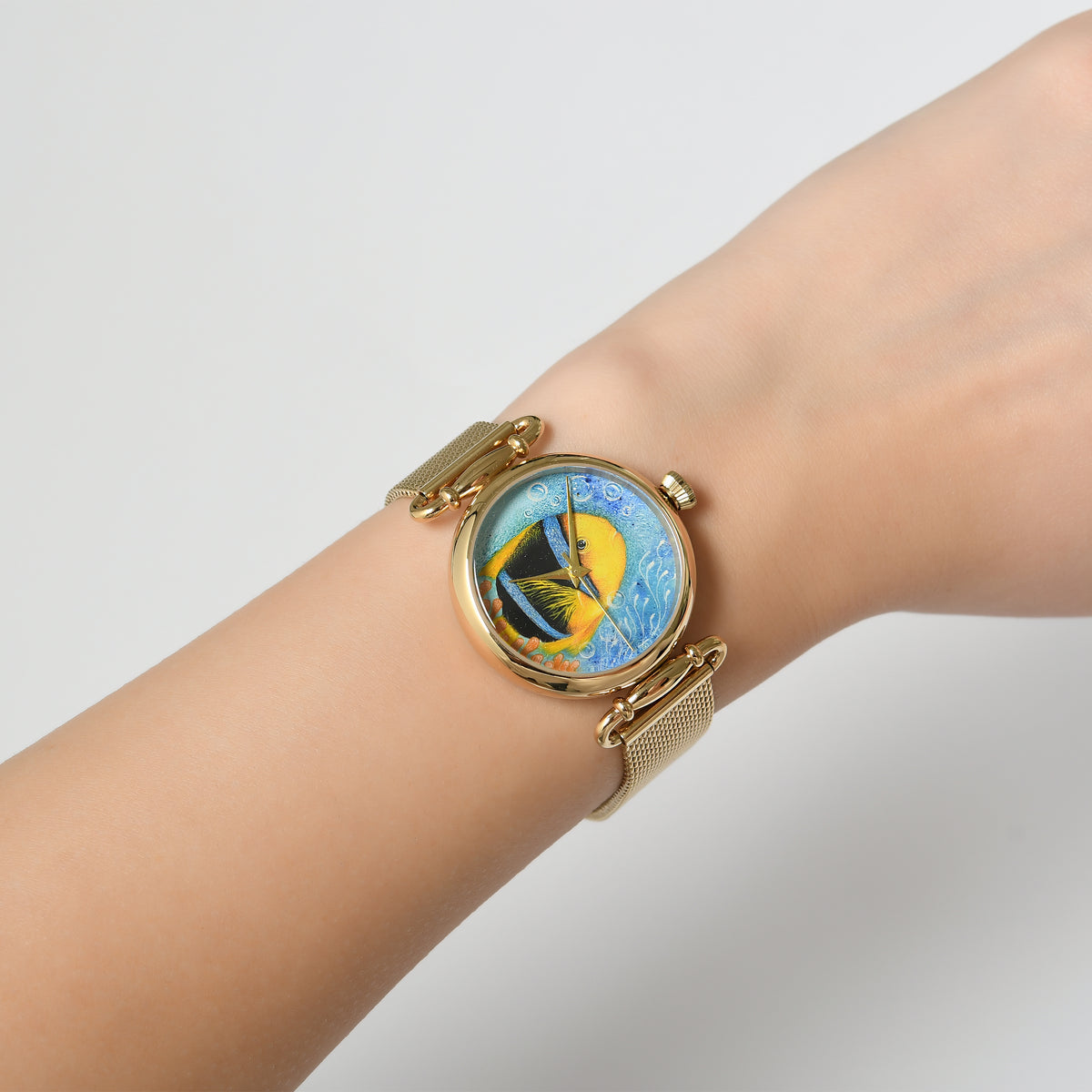 Hand Painted Fish Watch