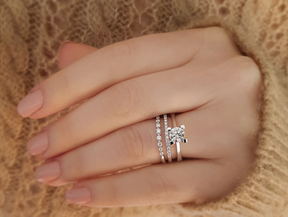 Bague solitaire diamant 0,71 carat