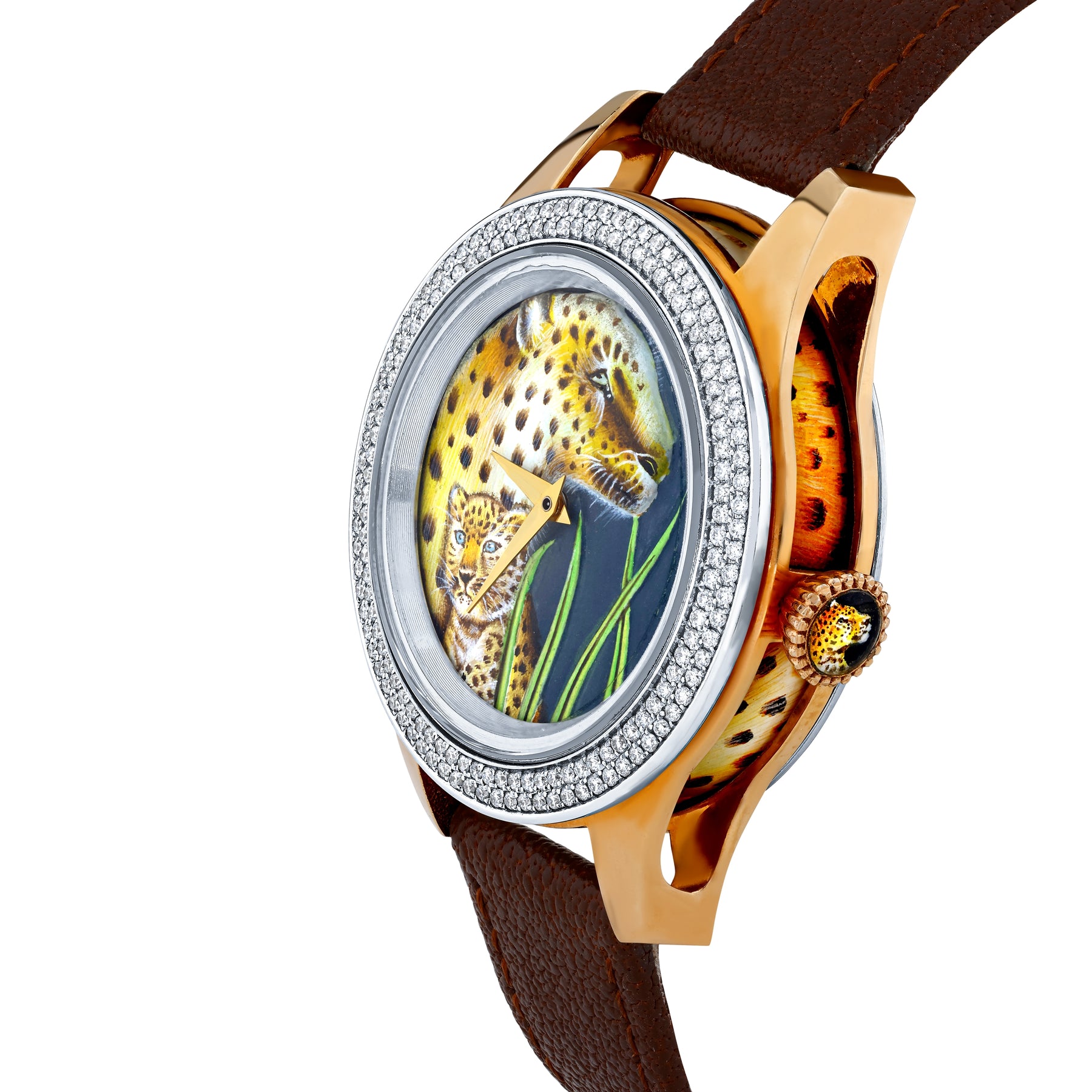 Montre Léopard Élégante