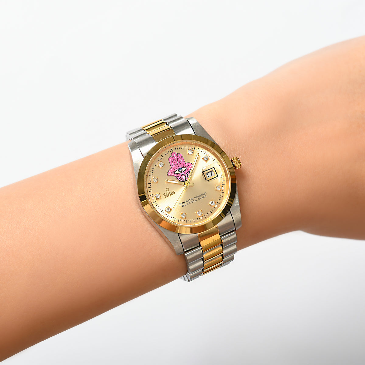 Montre Femme Élégante Main de Fatima