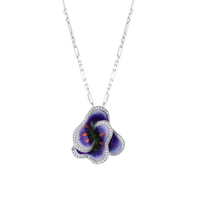 Collier violette violette