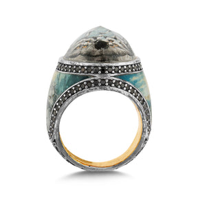 Grey Wolf Ring