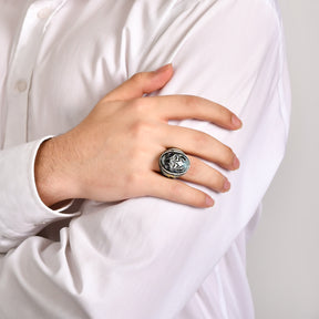 Grey Wolf Ring