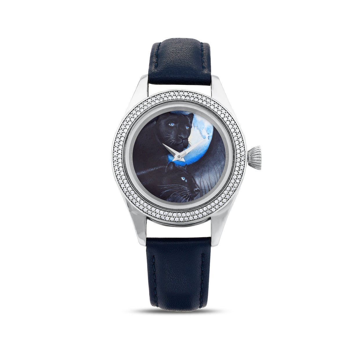 Schwarze Panther Uhr