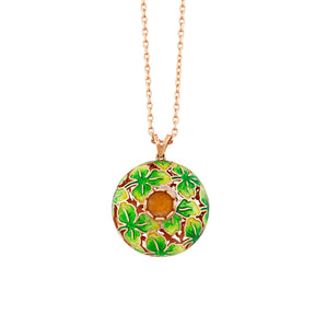 Collier Fleur de Citrine