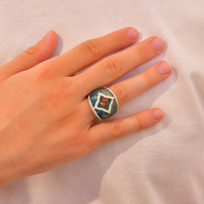 Bague avec motif oiseau