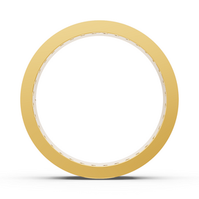 Exquisiter Diamantring aus 14K Gelbgold