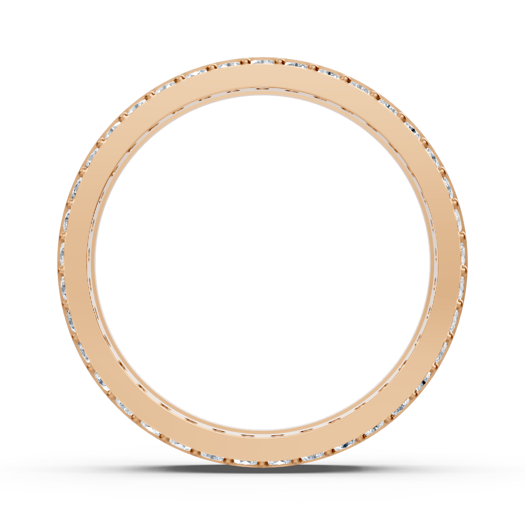 Birgie 14K rose gold diamond ring – 0.518ct diamonds