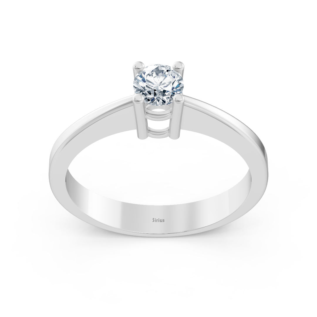 Birgie Diamant Solitärring in Weissgold
