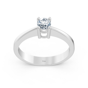 Birgie Diamant Solitärring in Weissgold