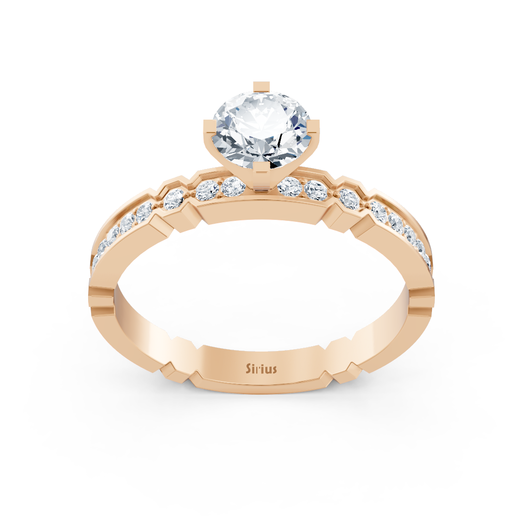 Rosegold Diamant Ring - Zeitloses Design